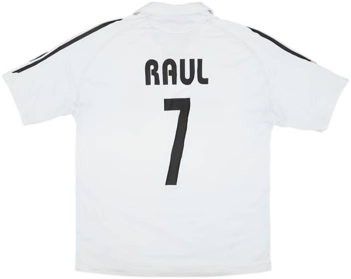 2005-06 Real Madrid Home Shirt Raul #7 - 3/10 - (XL)