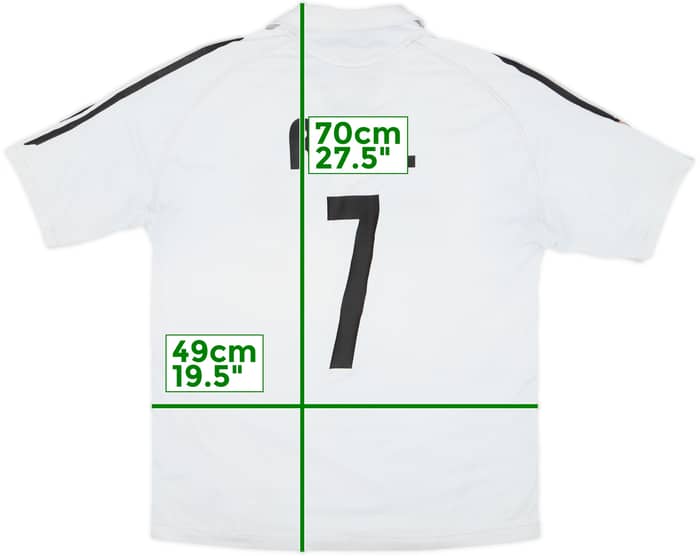 2005-06 Real Madrid Home Shirt Raul #7 - 3/10 - (XL)
