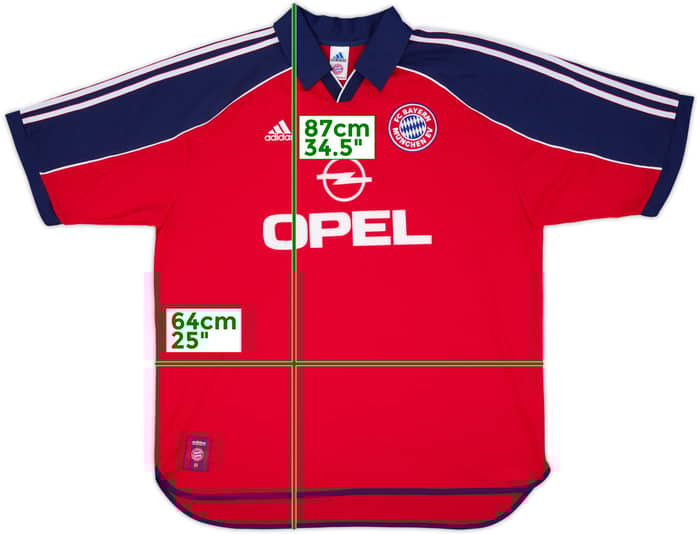1999-01 Bayern Munich 'Fan Club' Home Shirt - 9/10 - (XXL)