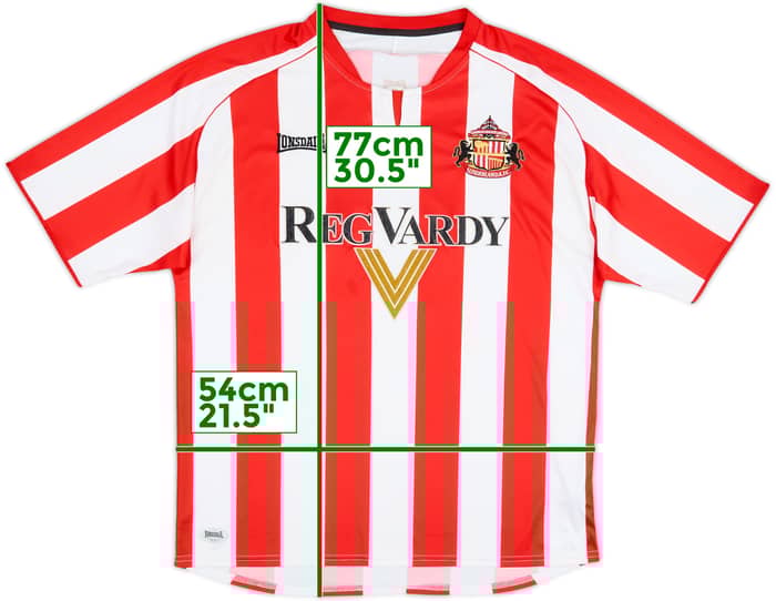 2005-07 Sunderland Home Shirt - 6/10 - (L)
