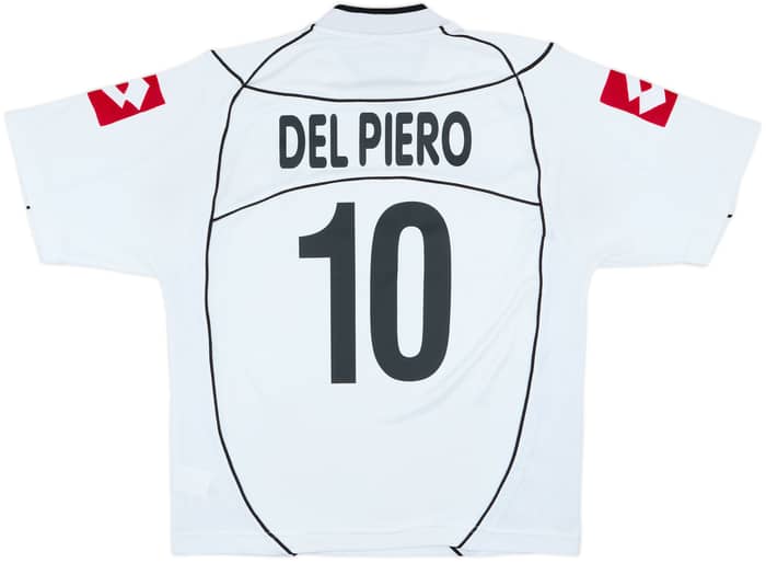 2002-03 Juventus Away Shirt Del Piero #10 - 6/10 - (L)