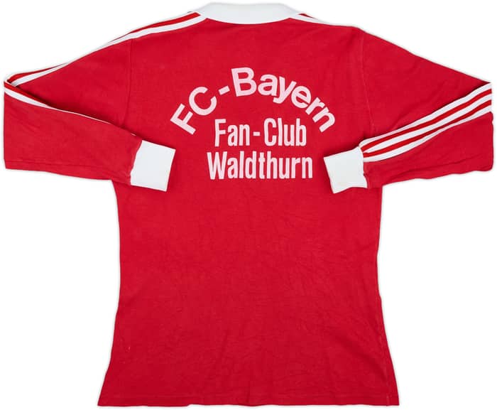 1981-83 Bayern Munich Home L/S Shirt - 4/10 - (S)