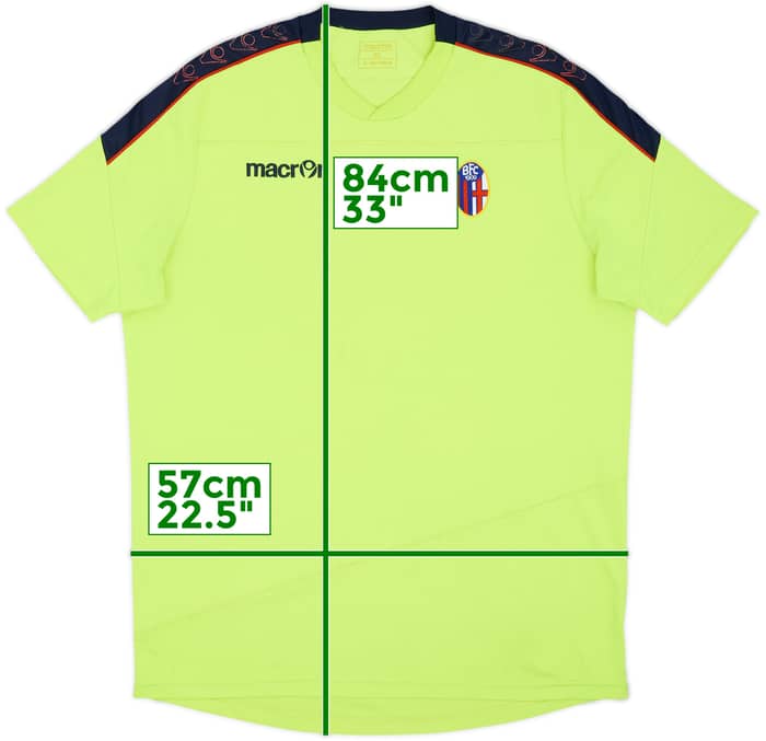 2016-17 Bologna Macron Training Shirt - 5/10 - (XL)