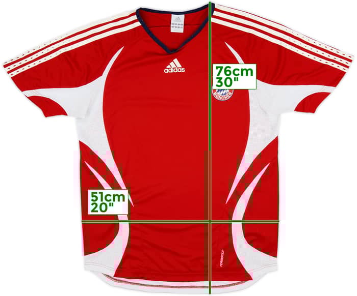 2006-07 Bayern Munich adidas Formotion Training Shirt - 5/10 - (L)