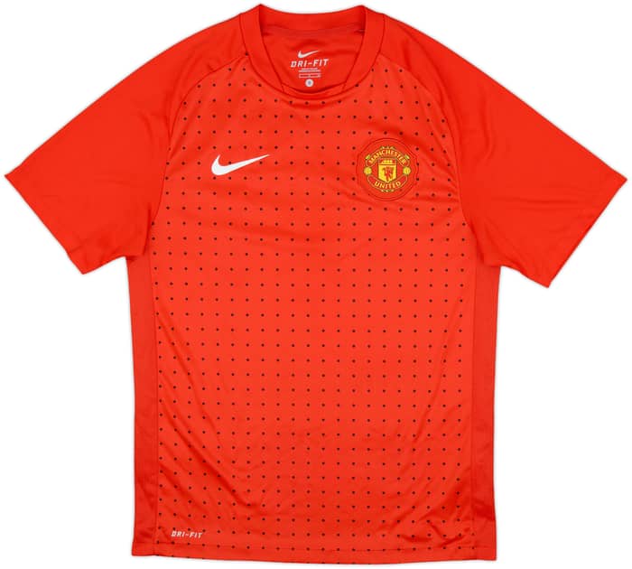 2011-12 Manchester United Nike Training Shirt - 8/10 - (S)