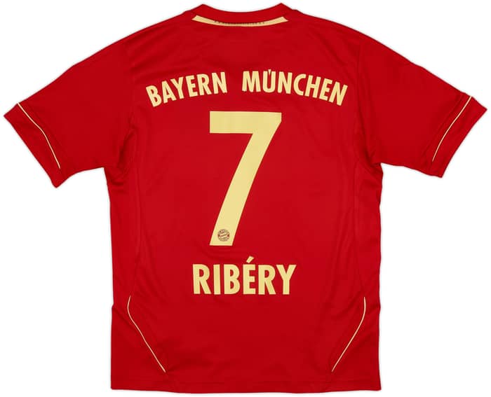 2011-13 Bayern Munich Home Shirt Ribery #7 - 6/10 - (L.Boys)