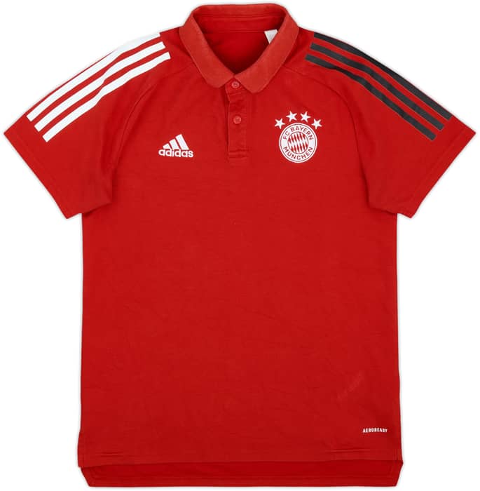2020-21 Bayern Munich adidas Polo Shirt - 8/10 - (S)