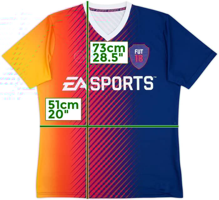 2017 EA Sports FIFA Ultimate Team Shirt #18 - 5/10 - (L)