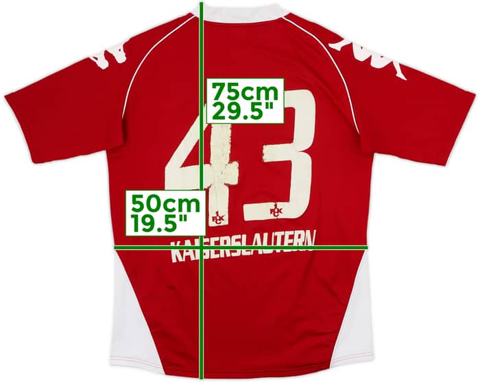 2007-08 Kaiserslautern Home Shirt #43 - 5/10 - (L)