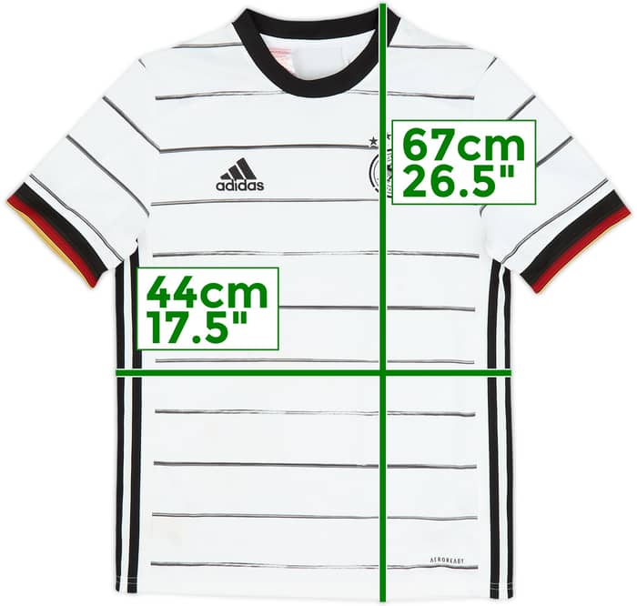 2020-21 Germany Home Shirt - 7/10 - (L.Boys)