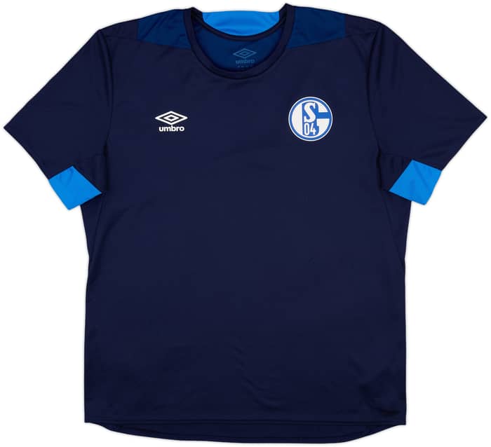 2020-21 Schalke Umbro Training Shirt - 8/10 - (XL)