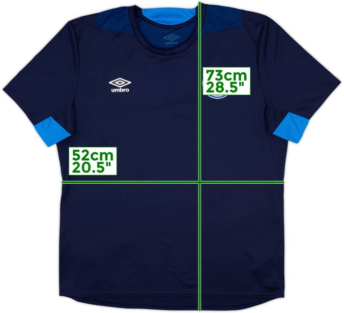 2020-21 Schalke Umbro Training Shirt - 8/10 - (XL)