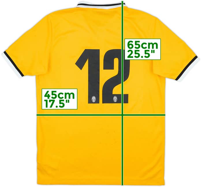 2013-14 Juventus Away Shirt #12 - 5/10 - (XL.Boys)