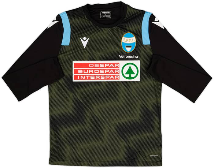 2019-20 SPAL Macron Training L/S Shirt - 8/10 - (S)