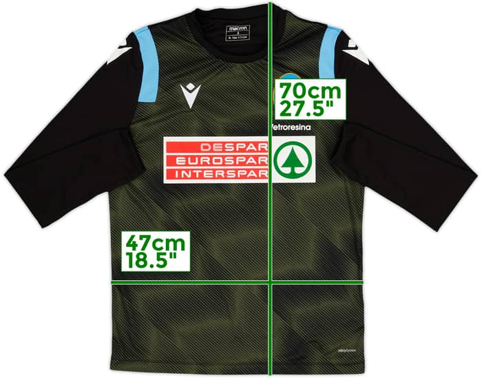 2019-20 SPAL Macron Training L/S Shirt - 8/10 - (S)
