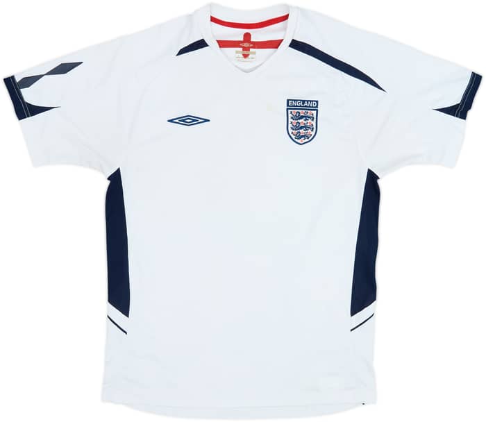 2007-08 England Umbro Training Shirt - 6/10 - (M)