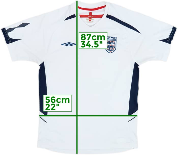 2007-08 England Umbro Training Shirt - 6/10 - (M)