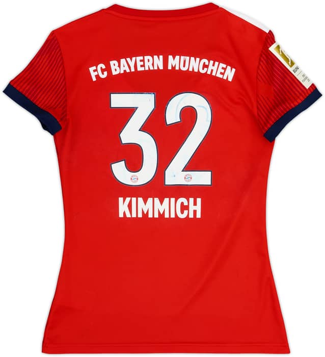 2018-19 Bayern Munich Home Shirt Kimmich #32 - 5/10 - (Women's S)
