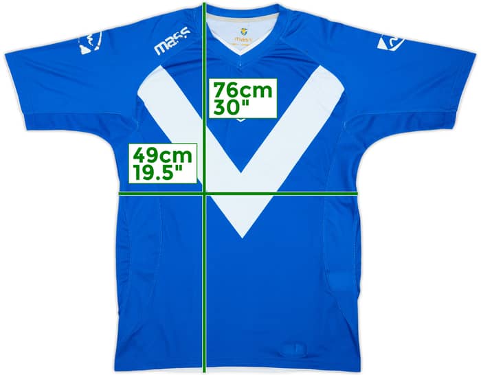 2009-10 Brescia Home Shirt - 4/10 - (M)