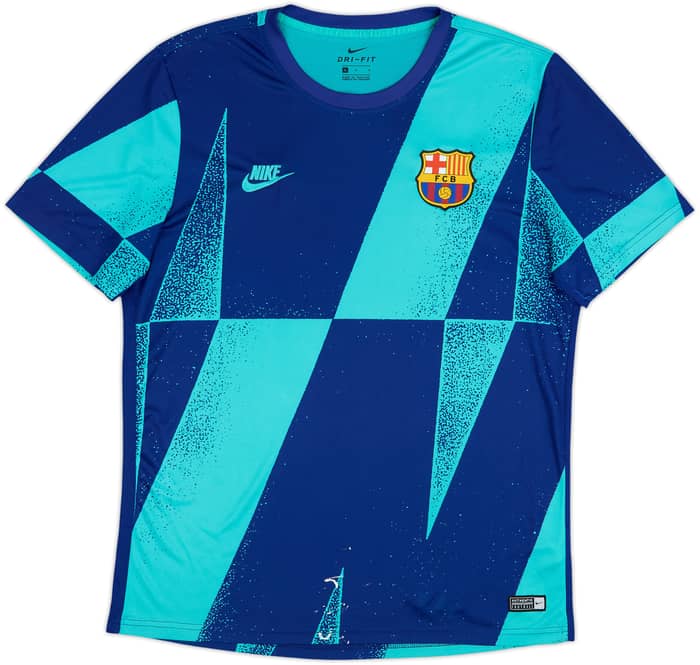 2019-20 Barcelona Nike Training Shirt - 4/10 - (L)