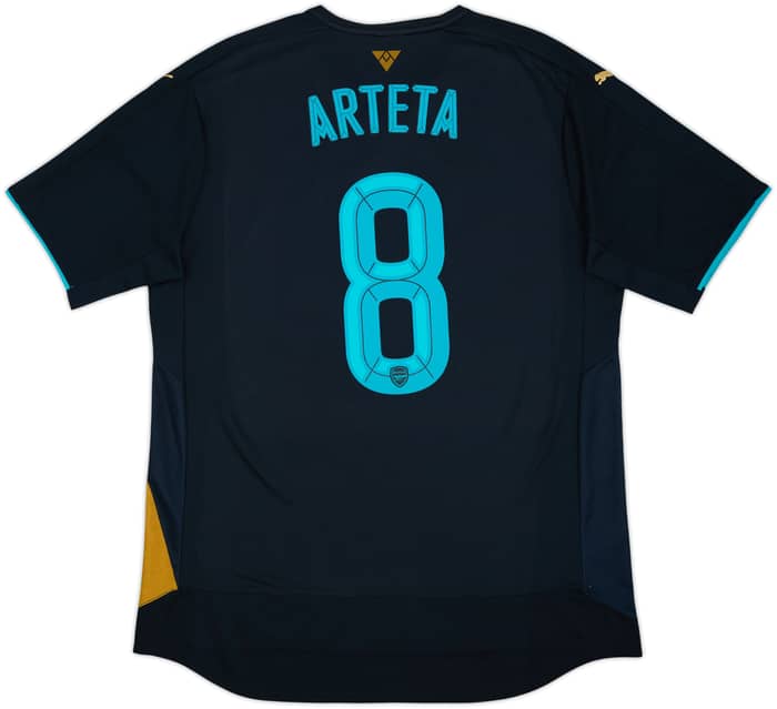 2015-16 Arsenal Third Shirt Arteta #8 - 8/10 - (L)