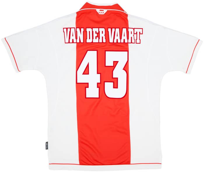 1999-00 Ajax Home Shirt Van Der Vaart #43 - 8/10 - (XL)