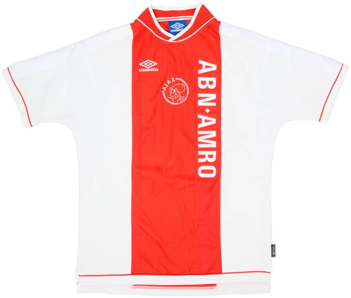 1999-00 Ajax Home Shirt Van Der Vaart #43 - 8/10 - (XL)