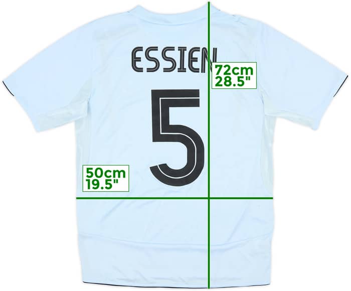 2005-06 Chelsea Away Shirt Essien #5 - 8/10 - (M)