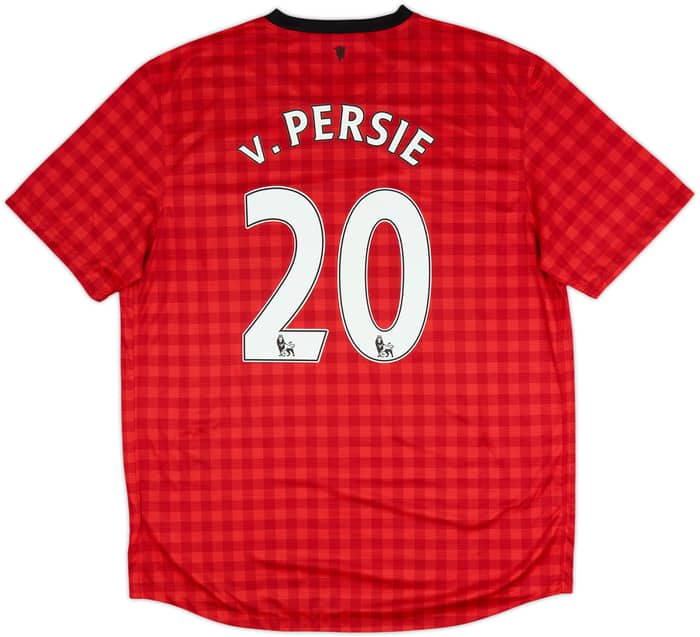 2012-13 Manchester United Home Shirt V.Persie #20 - 5/10 - (XL)