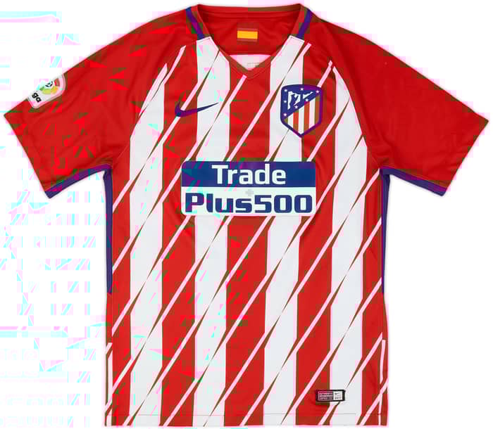 2017-18 Atletico Madrid Home Shirt F.Torres #9 - 7/10 - (S)