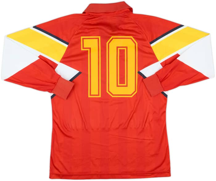 1992 Nagoya Grampus Eight Home L/S Shirt #10 (Lineker) - 9/10 - (S/M)