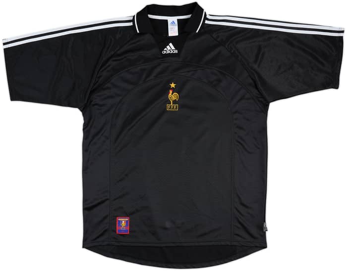 1999-00 France GK S/S Shirt Barthez #16 - 9/10 - (XL)