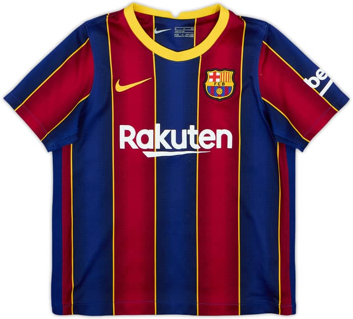 2020-21 Barcelona Home Shirt - 8/10 - (4-5 Years)