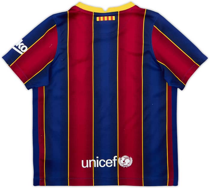 2020-21 Barcelona Home Shirt - 8/10 - (4-5 Years)