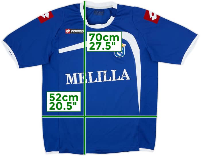 Camiseta de local de UD Melilla 2009-10 - 5/10 - (L)