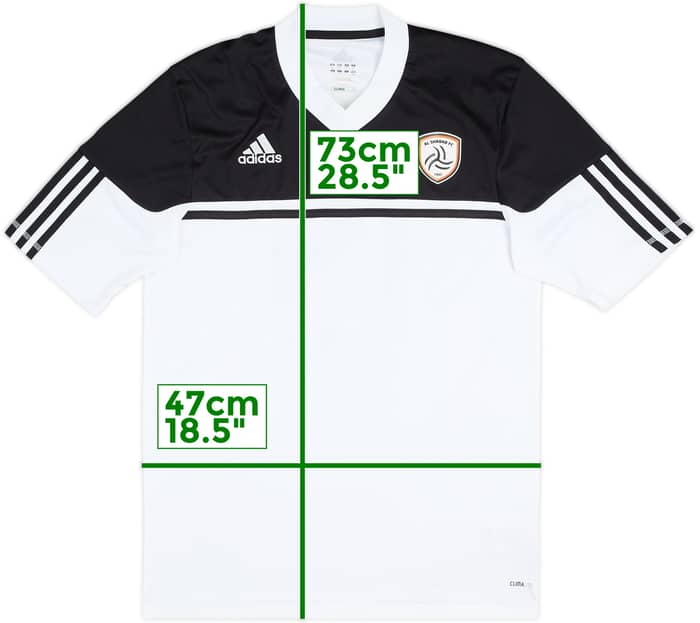2014-15 Al Shabab Home Shirt #15 - 6/10 - (M)