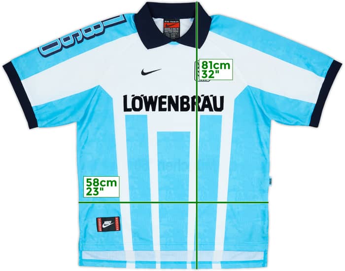 1996-97 1860 Munich Home Shirt - 9/10 - (XL)