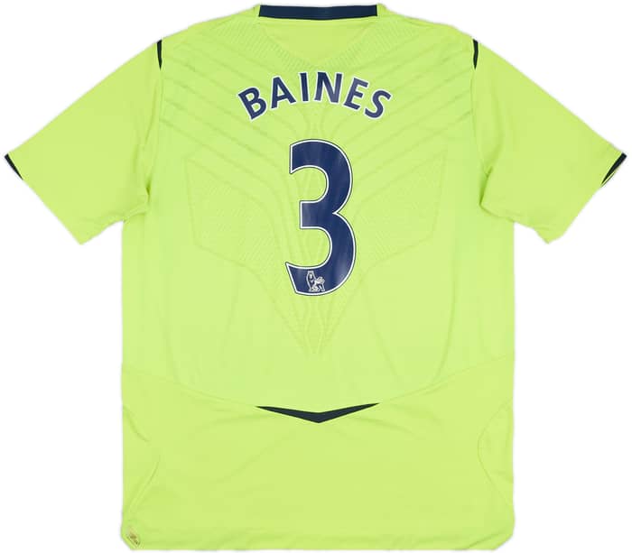 2008-09 Everton Third Shirt Baines #3 - 7/10 - (XL)