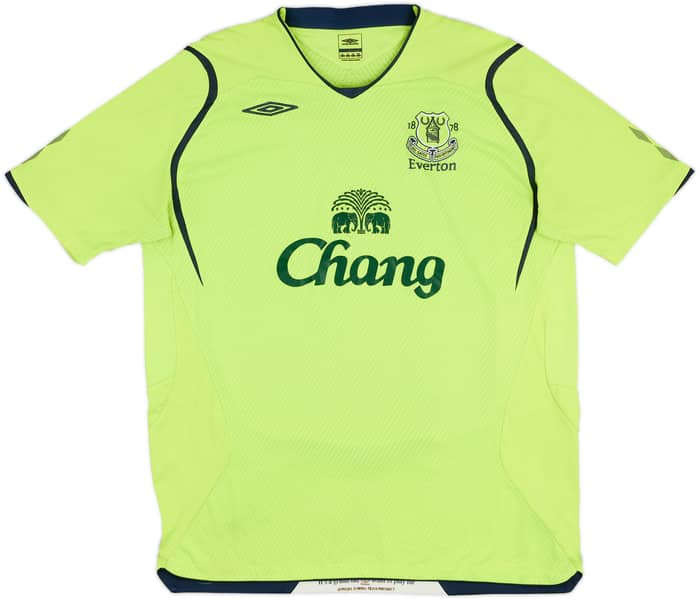 2008-09 Everton Third Shirt Baines #3 - 7/10 - (XL)