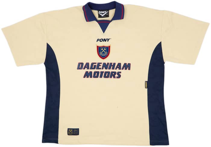 1996-97 West Ham Third Shirt Dicks #3 - 5/10 - (XXL)