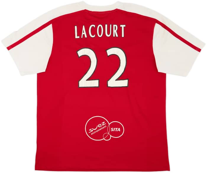 2009-10 Valenciennes Home Shirt Lacourt #22 - 5/10 - (XL)