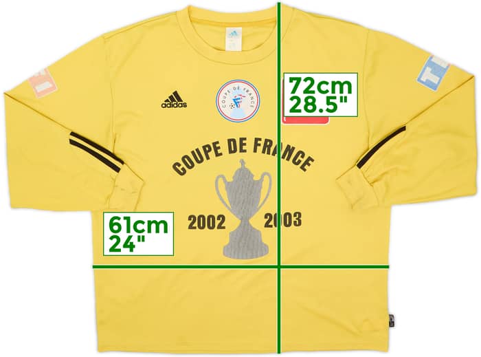 2002-03 Coupe de France L/S Shirt #13 - 6/10 - (XL)