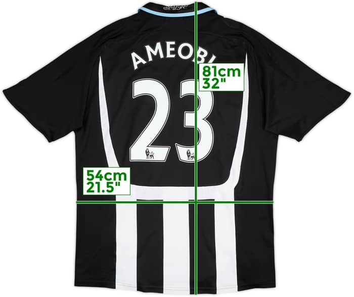 2007-09 Newcastle Home Shirt Ameobi #23 - 5/10 - (L)