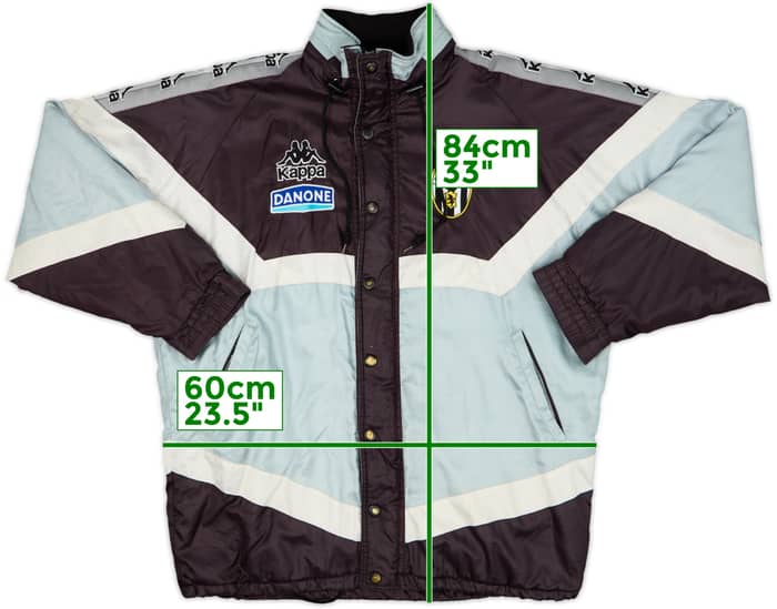 1997-98 Juventus Kappa Padded Bench Coat - 7/10 - (M)