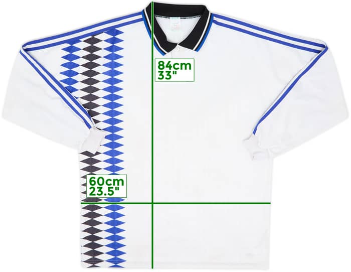 1990s adidas Template L/S Shirt #13 - 5/10 - (XL)