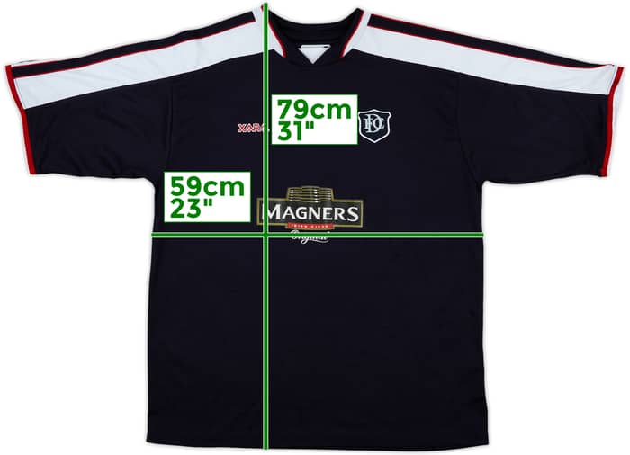 2003-04 Dundee FC Home Shirt - 7/10 - (XL)