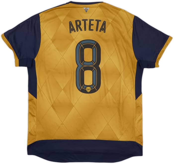 2015-16 Arsenal Away Shirt Arteta #8 - 5/10 - (XL)