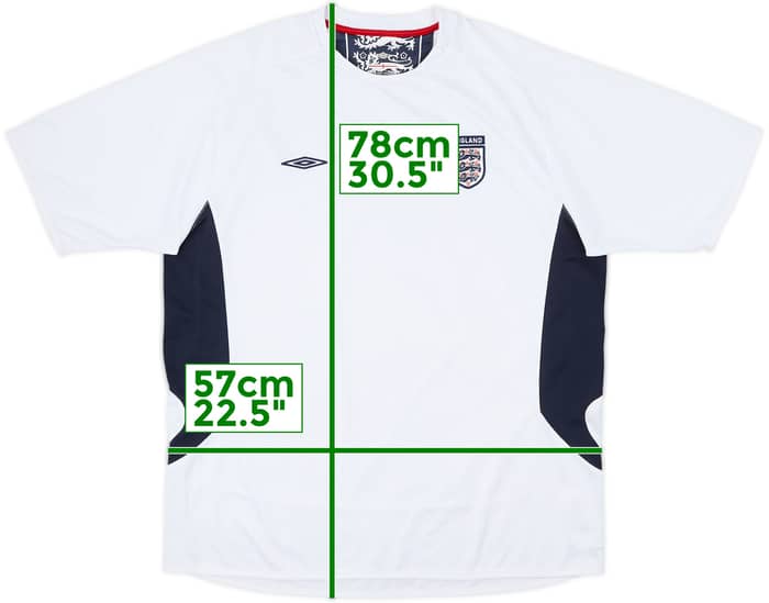 2004-06 England Umbro Training Shirt - 6/10 - (XL)