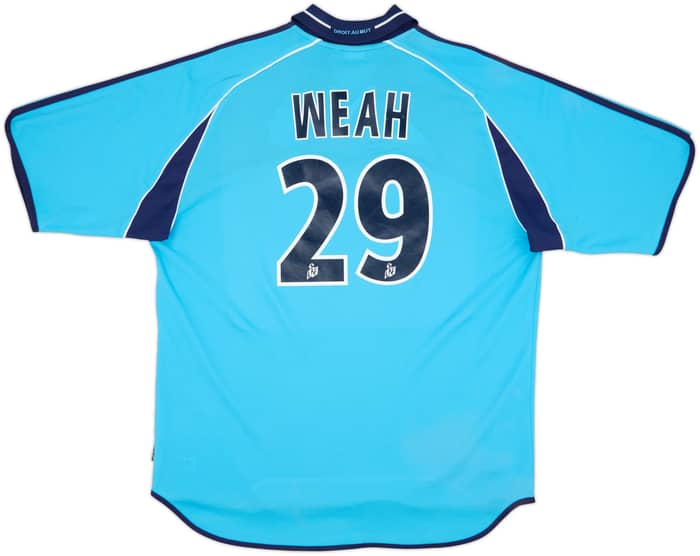 2000-01 Olympique Marseille Away Shirt Weah #29 - 8/10 - (XL)