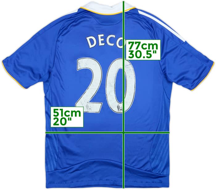 2008-09 Chelsea Home Shirt Deco #20 - 4/10 - (M)
